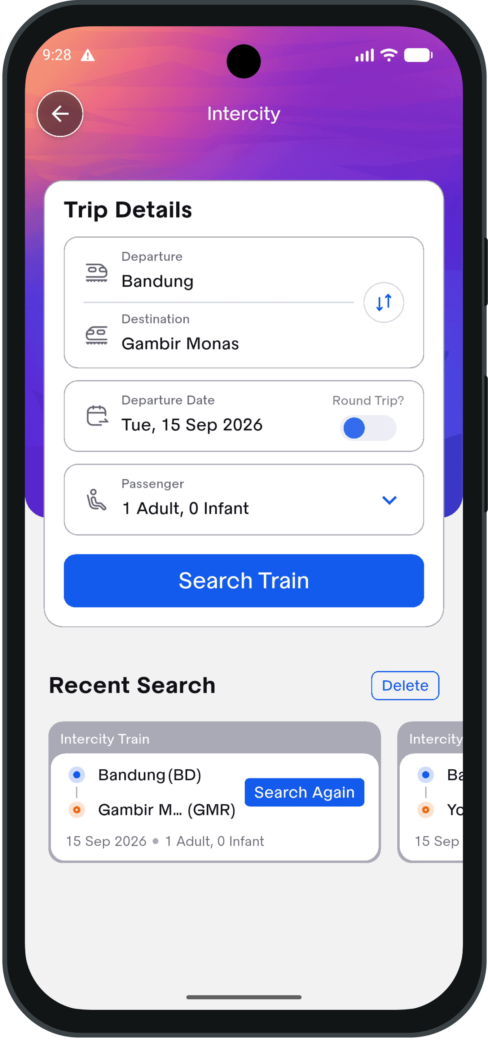 Access By KAI - Trip Details
